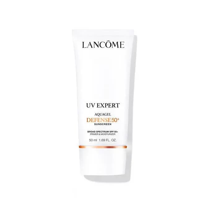 ضدآفتاب آکوا ژل لانکوم SPF50 با بافت آبکی و سبک برای همهٔ انواع پوست